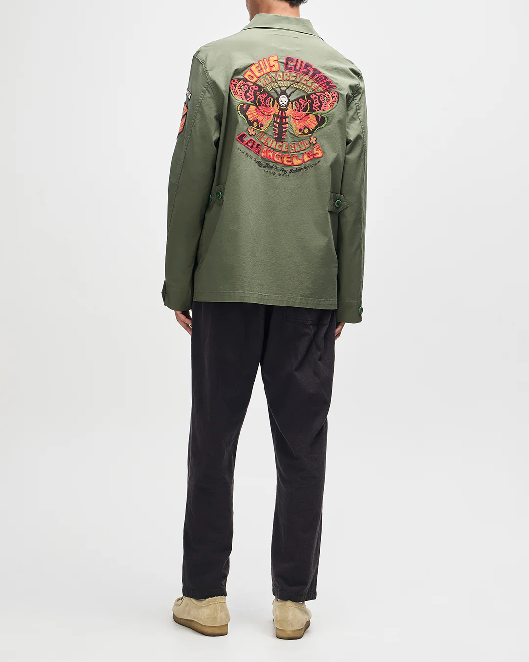 Power Overshirt - Pine Green - Image 6