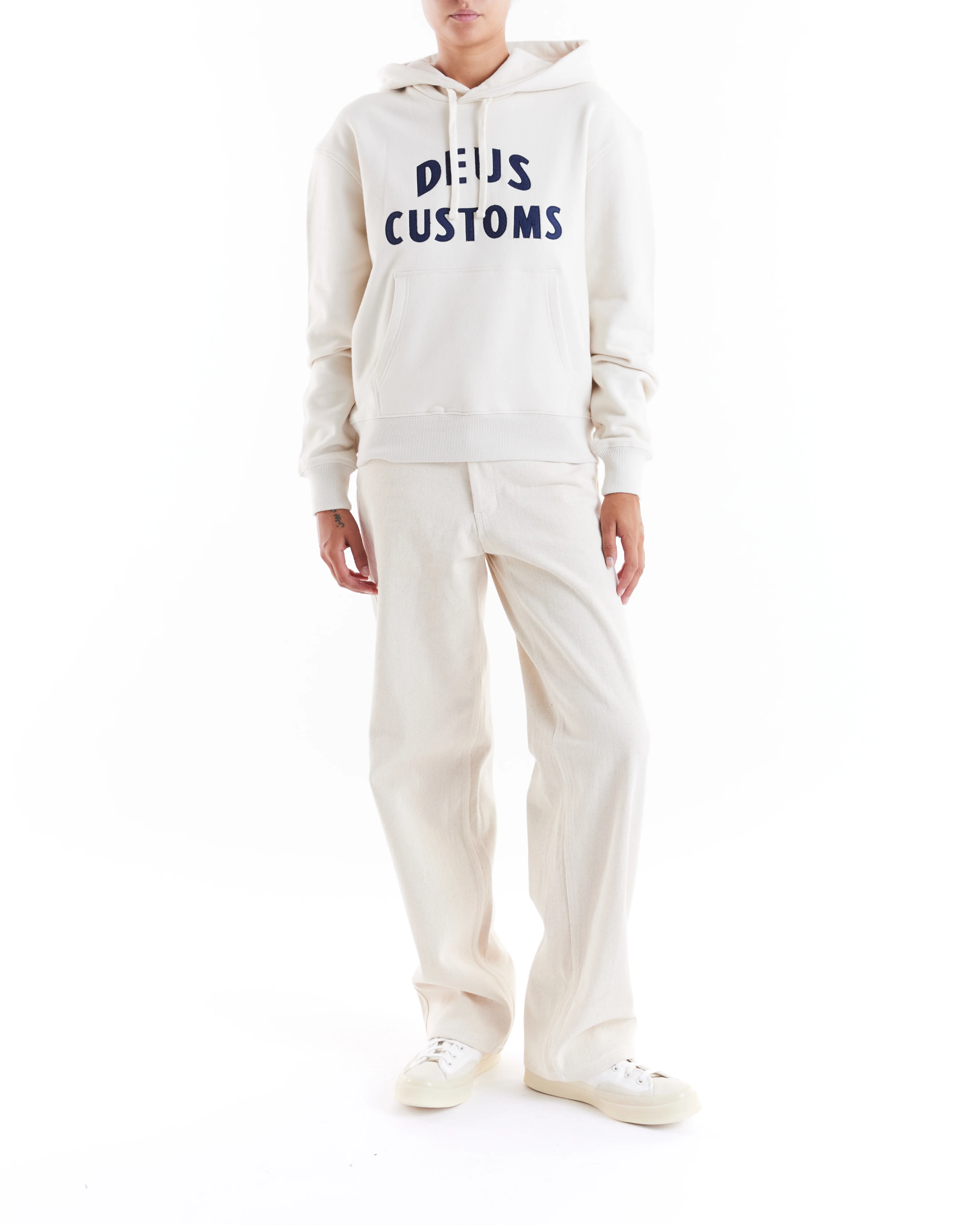 Premonition Hoodie - Dirty White - Image 3