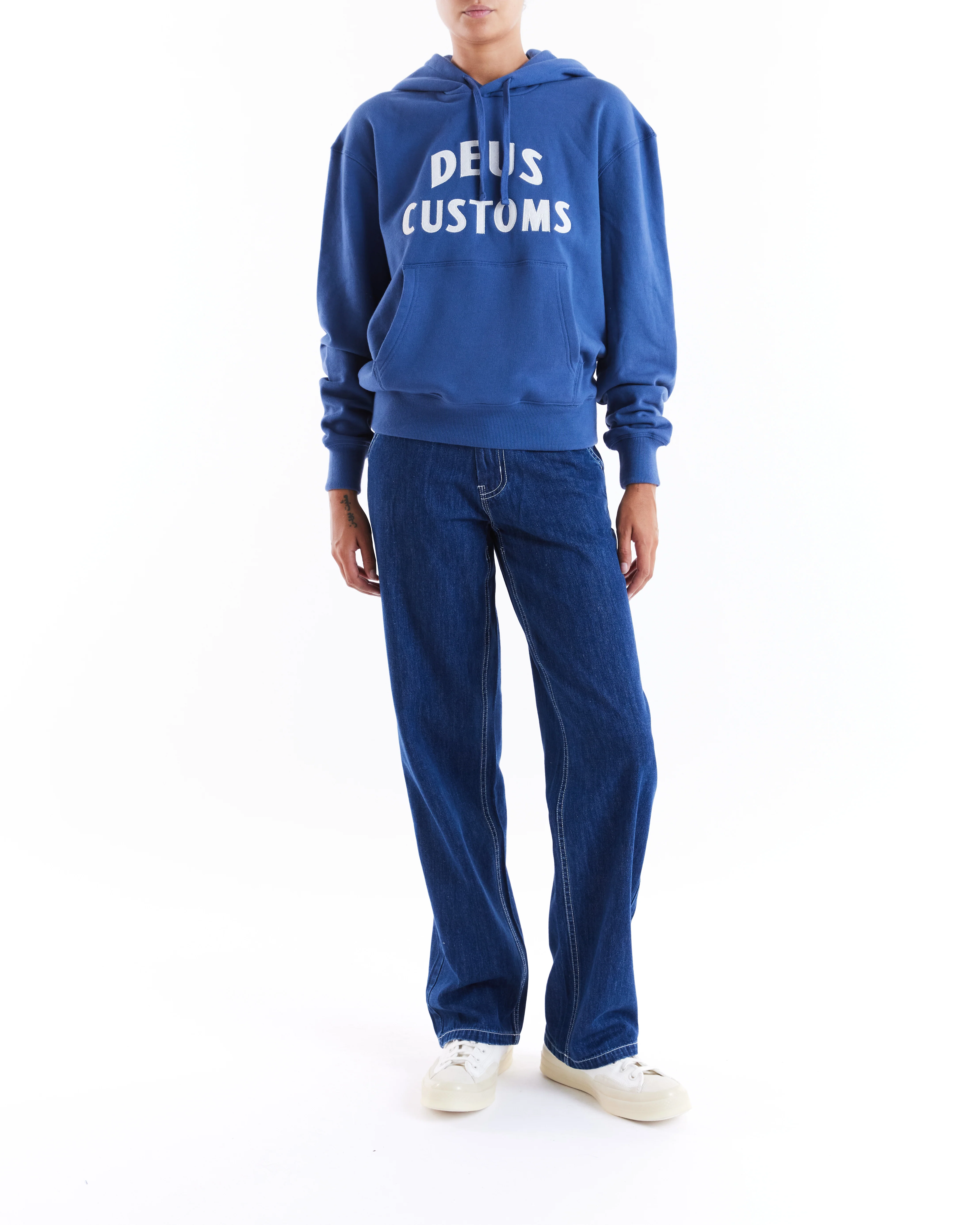 Premonition Hoodie - Mechanic Blue - Image 3
