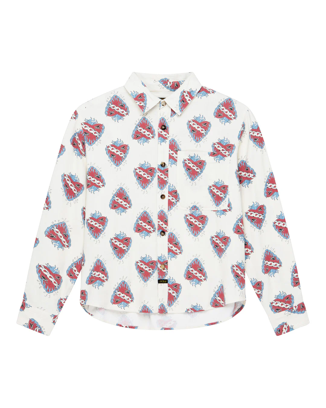 Priceless Advice Ls Shirt - Vintage White - Image 3