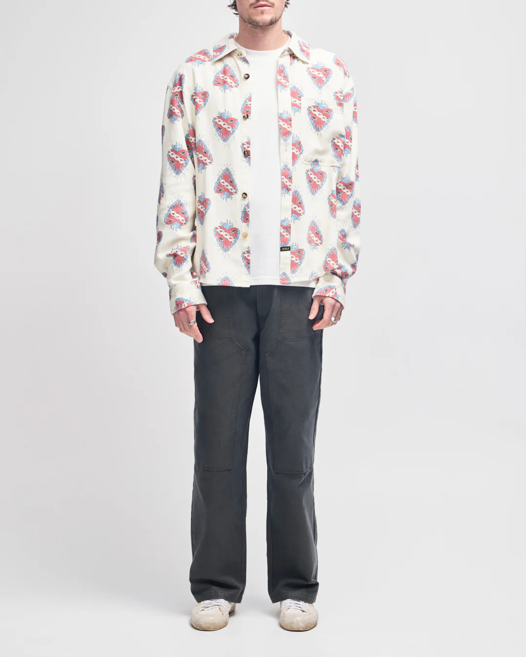Priceless Advice Ls Shirt - Vintage White - Image 5