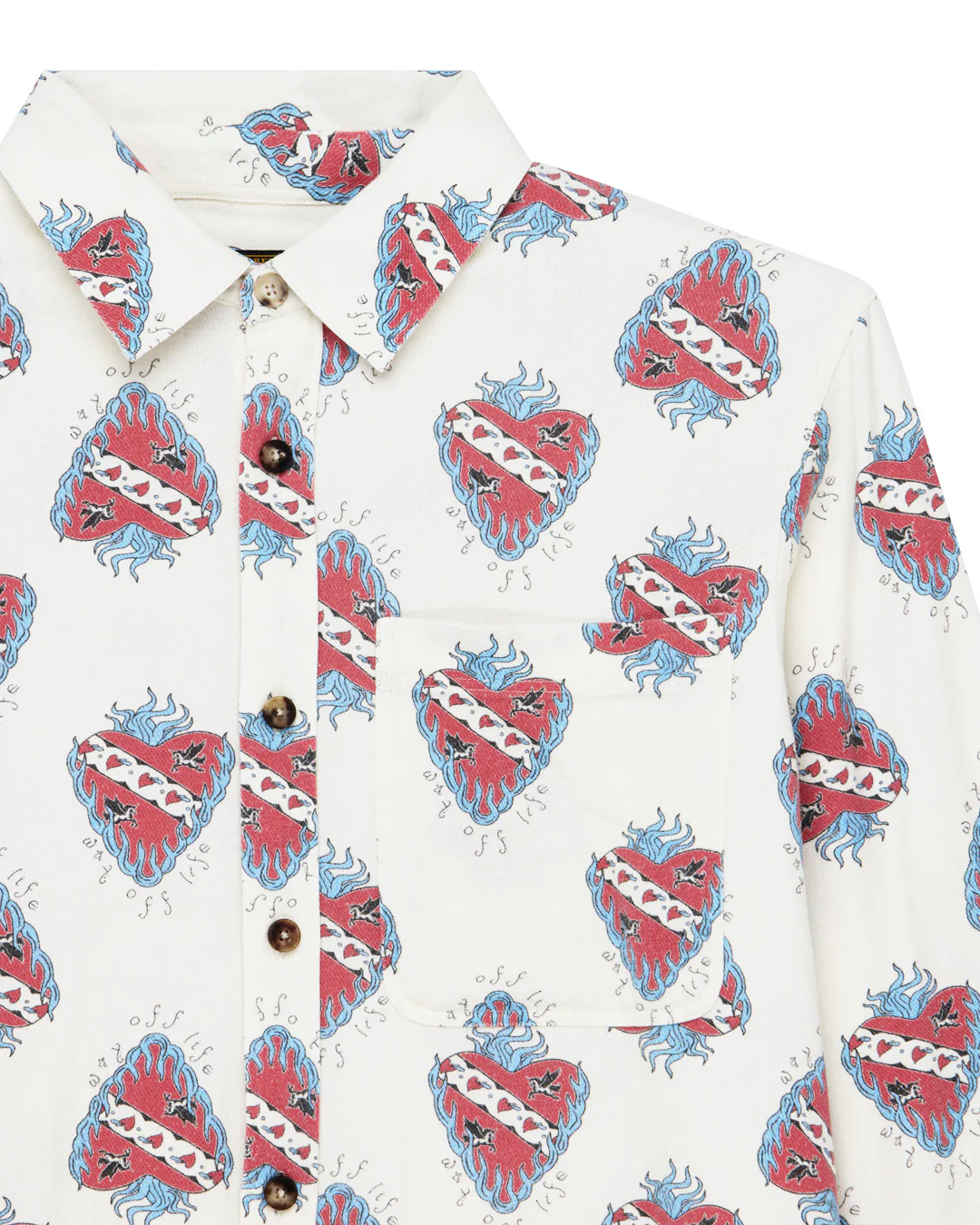 Priceless Advice Ls Shirt - Vintage White - Image 7
