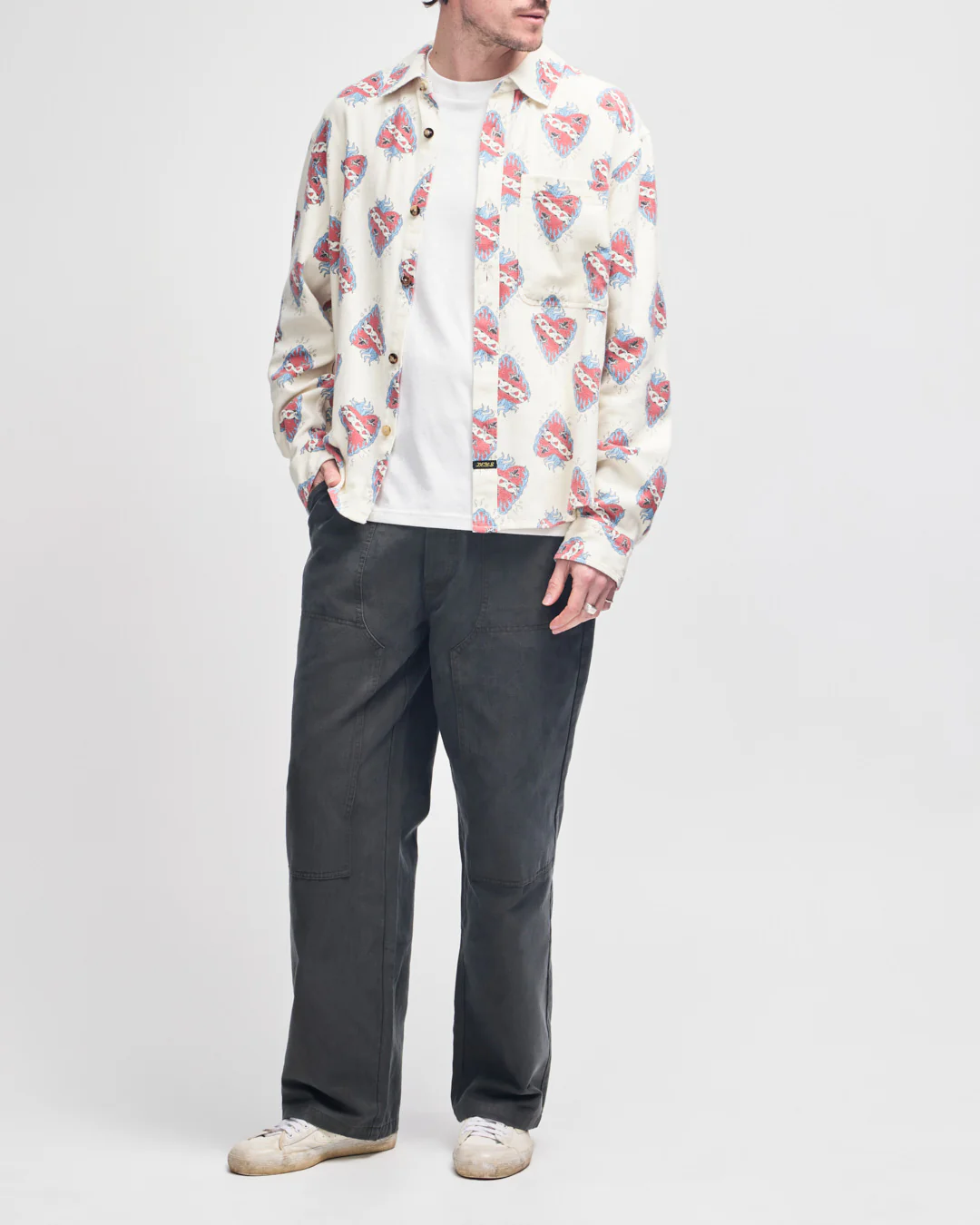 Priceless Advice Ls Shirt - Vintage White - Image 9
