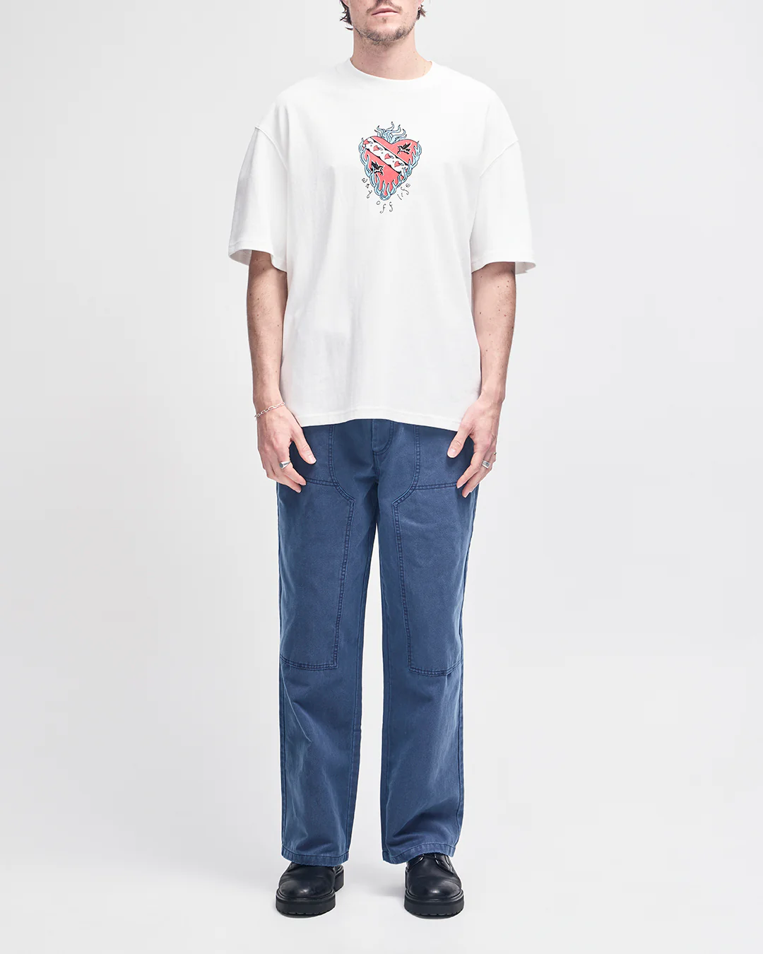 Priceless Advice Os Tee - Vintage White - Image 5