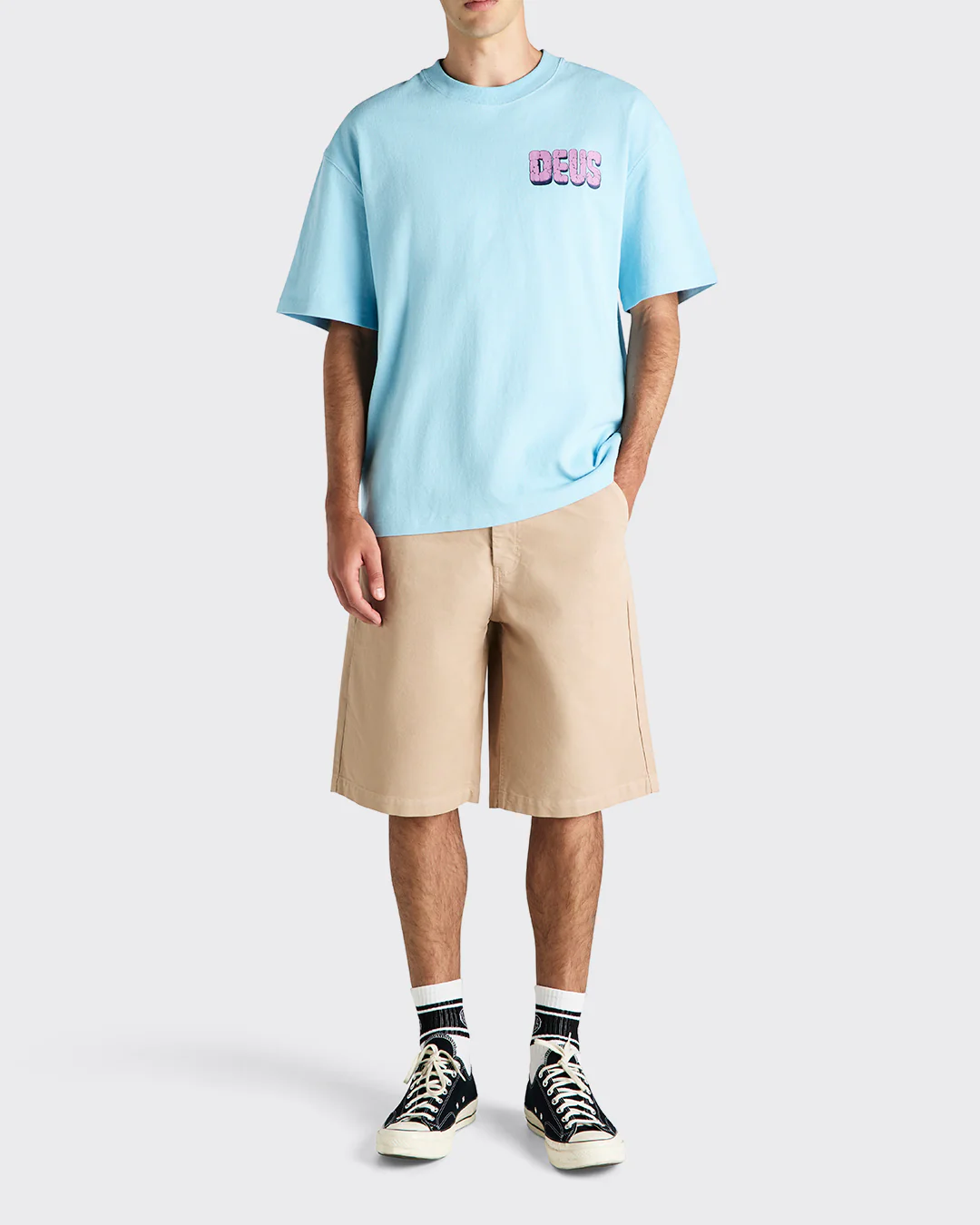 Primitive Fuel Tee - Sky Blue - Image 5