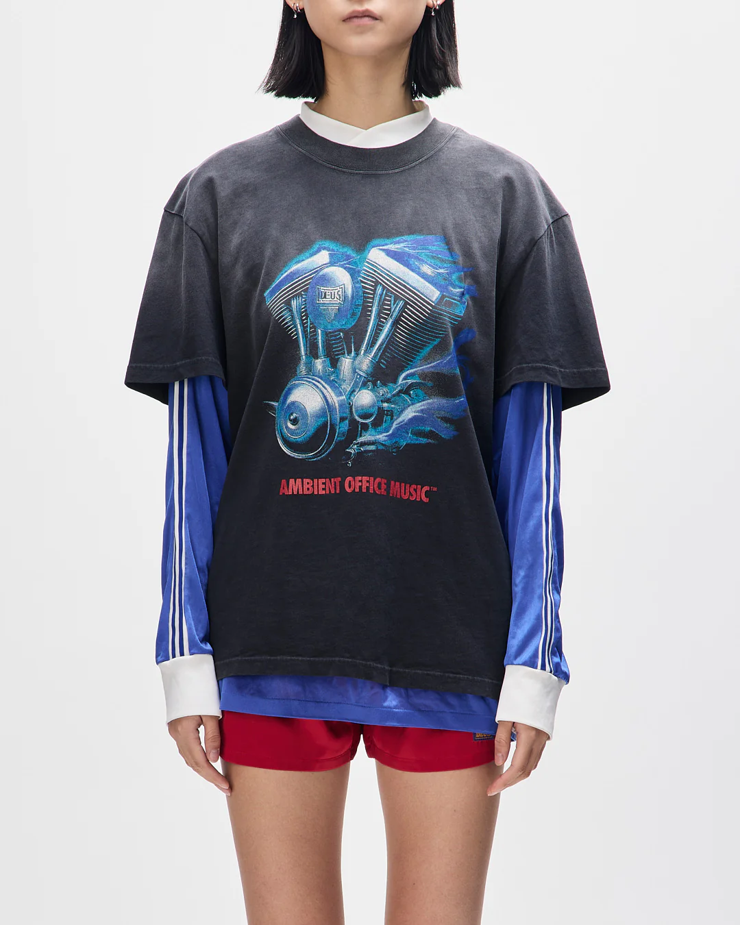 Productive Hum Tee - Anthracite - Image 3
