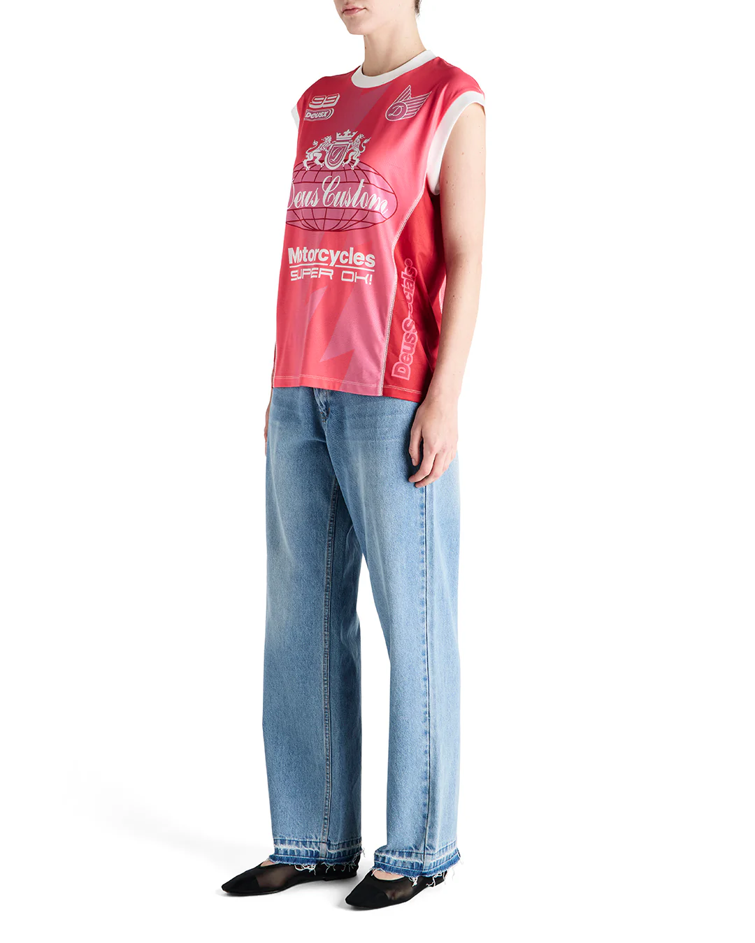 Project Mayhem Moto Tank - Cherry - Image 4