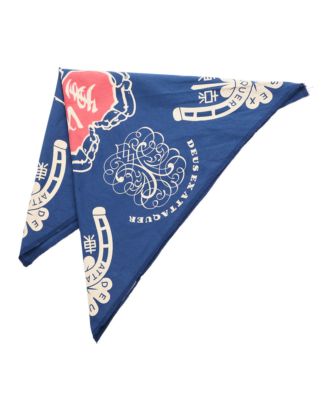 Deus Ex Attaquer Puncture Bandana - Royal Blue - Image 4