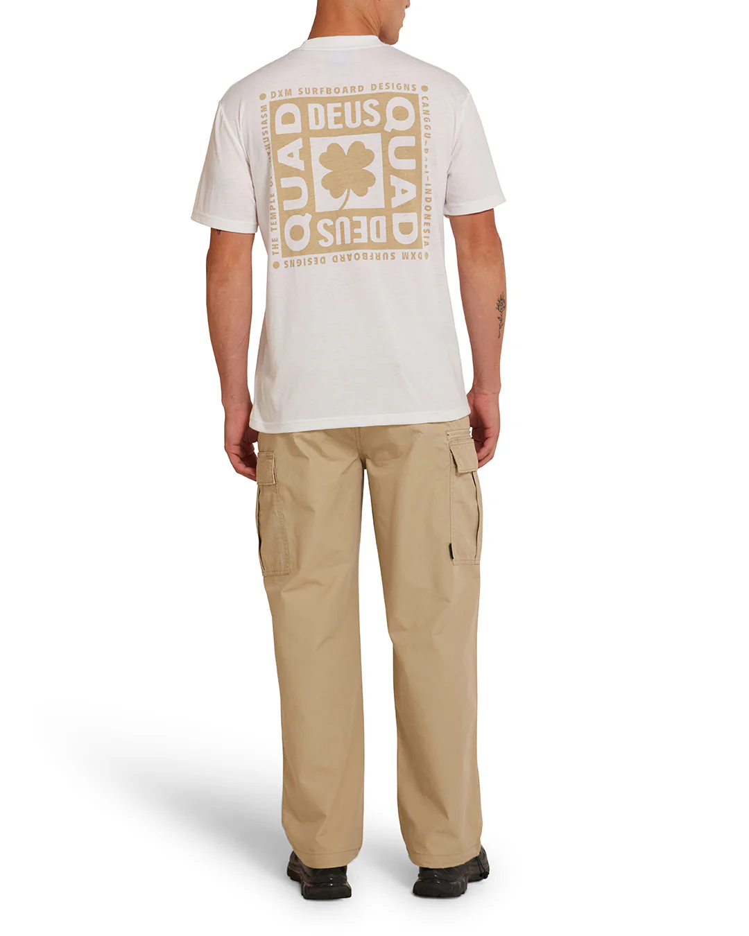 Quad Tee - Vintage White - Image 4