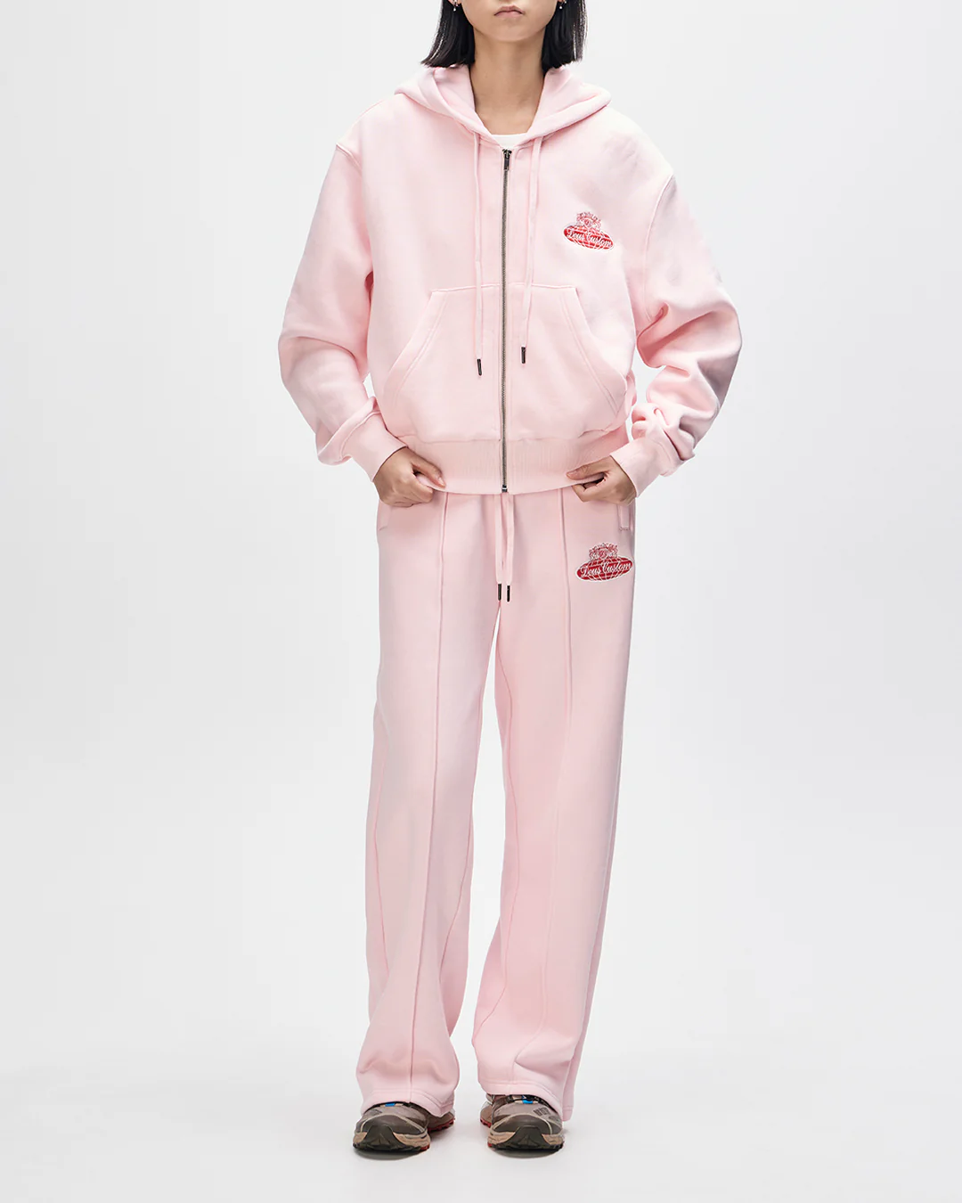 Queens Hoodie - Veiled Pink - Image 5