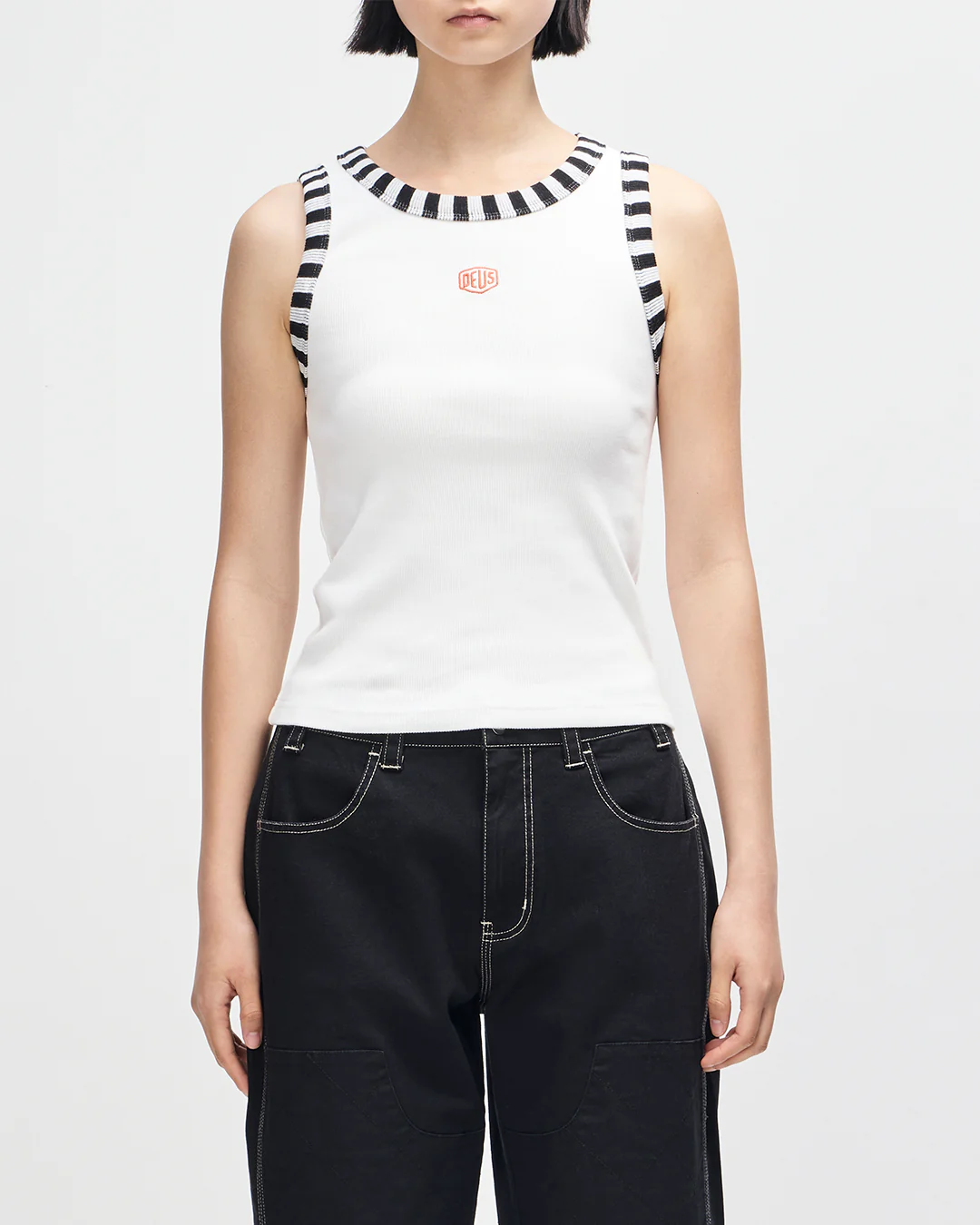 Rally Shield Tank - Antique White
