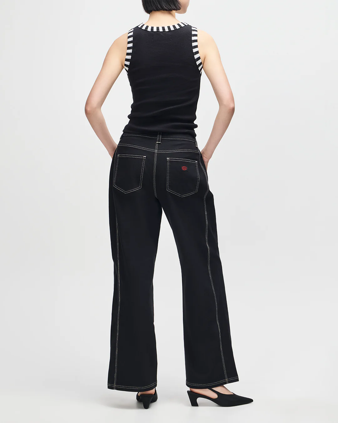 Rally Shield Tank - Black - Image 6