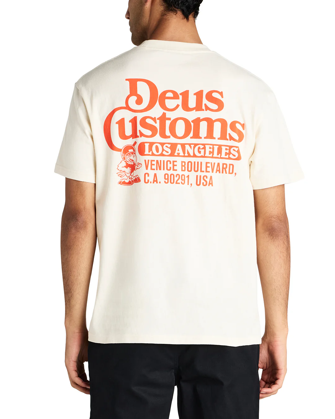 Raptor Tee - Dirty White - Image 2