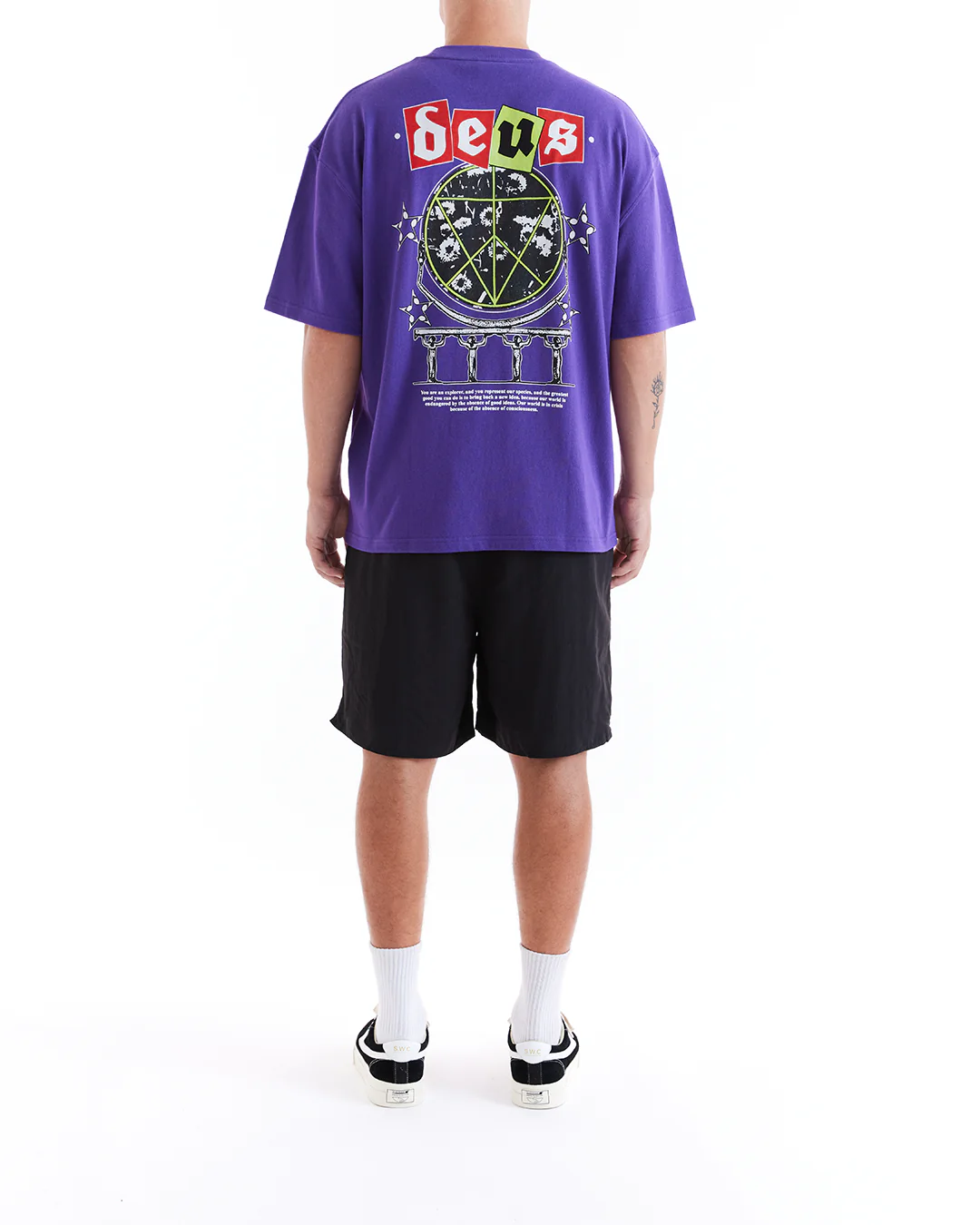 Redemption Tee - Purple Sapphire - Image 4