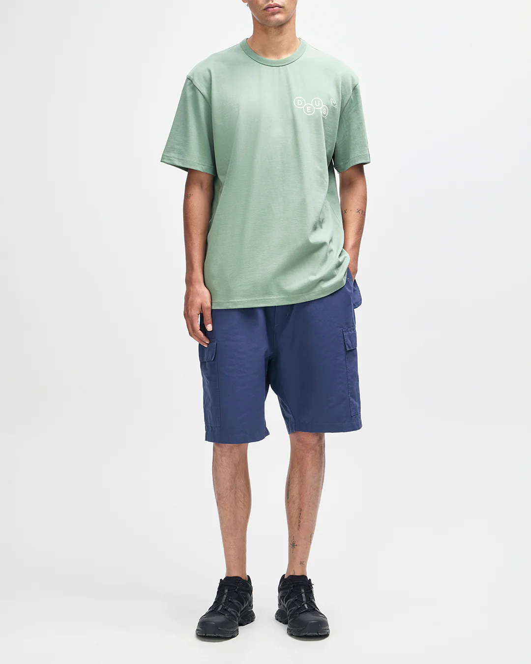 Remi Cargo Short - Mechanic Blue - Image 5