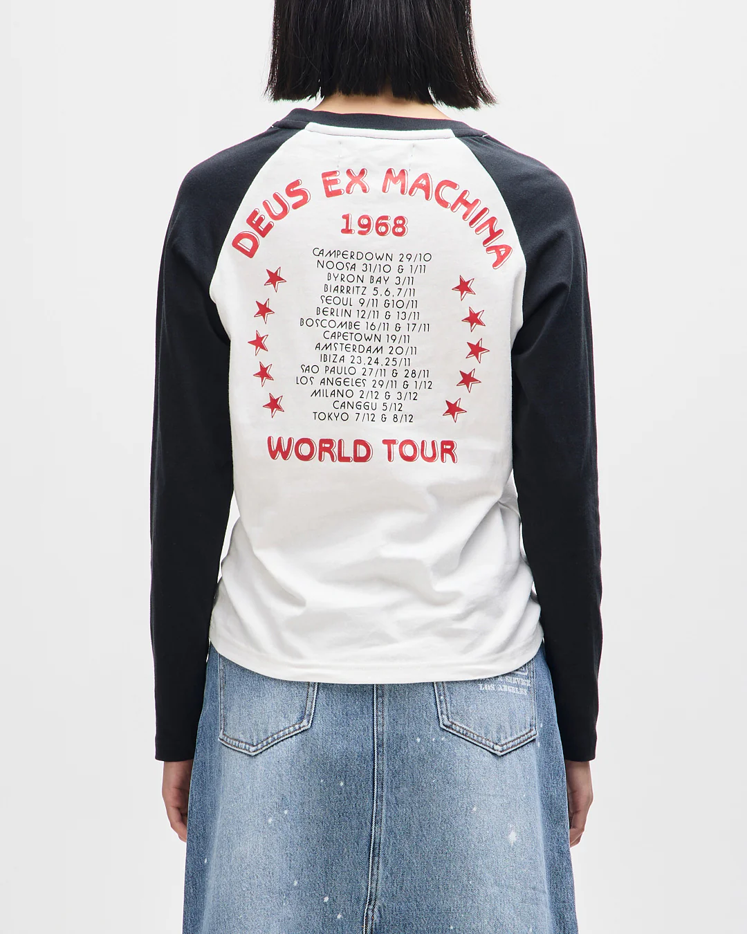 Rocca Raglan Tee - White - Image 2