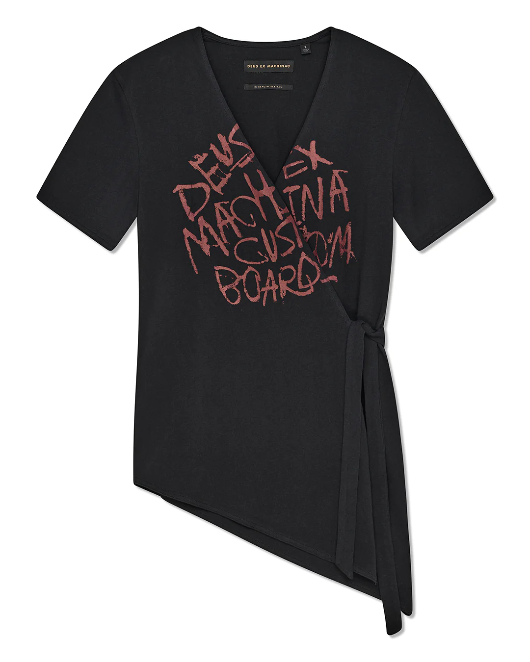 Rogue Wrap Tee - Black - Image 4