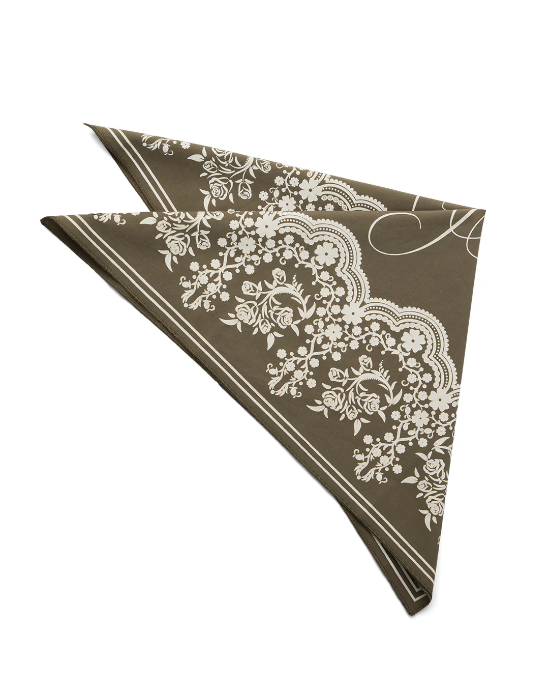Romance Bandana - Gothic Olive - Image 3