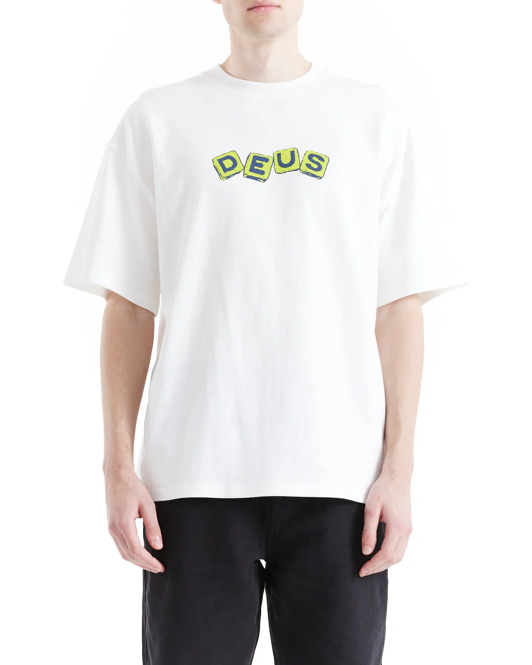 Rust Tee - Vintage White