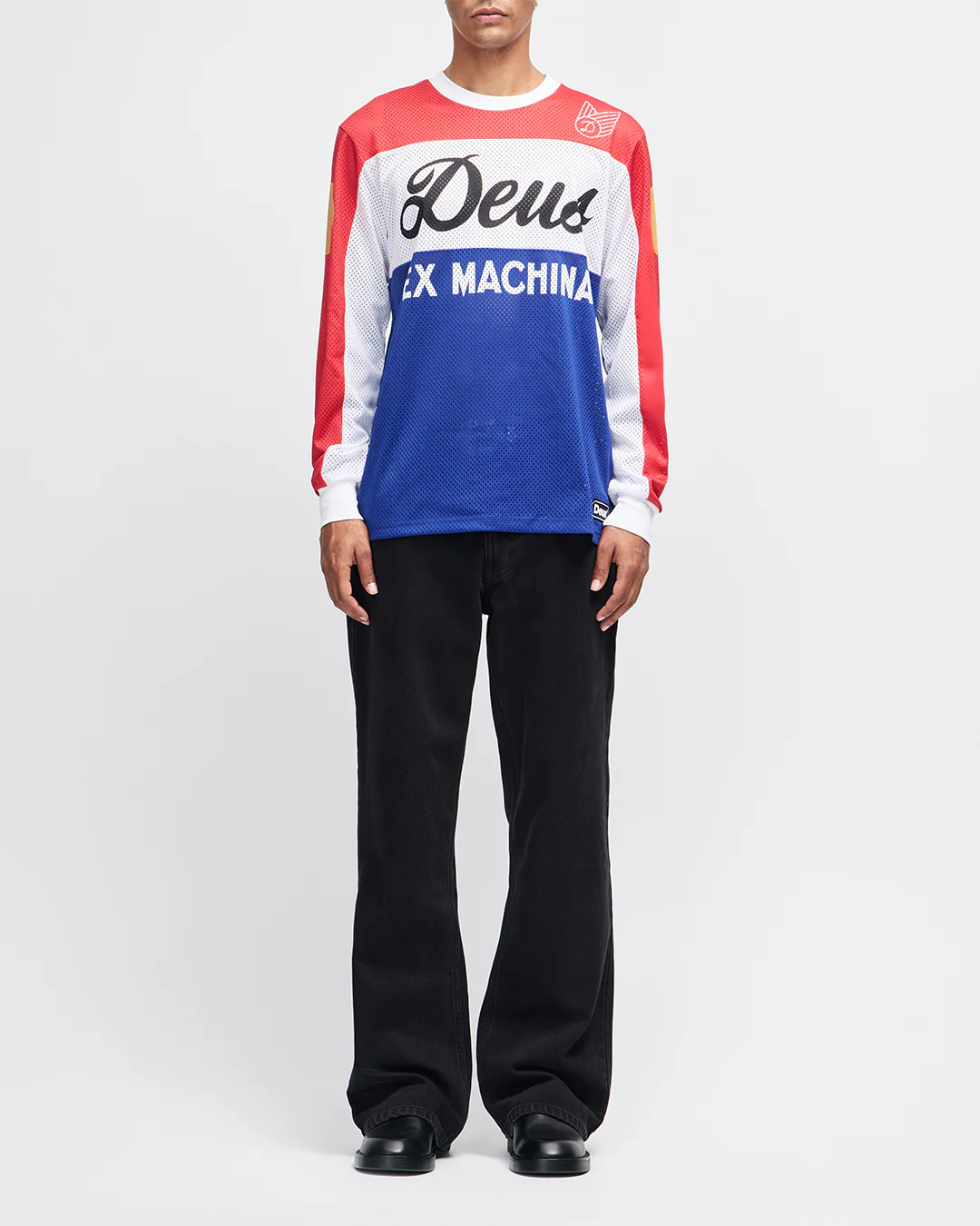 Saber Moto Jersey - Tricolour - Image 9