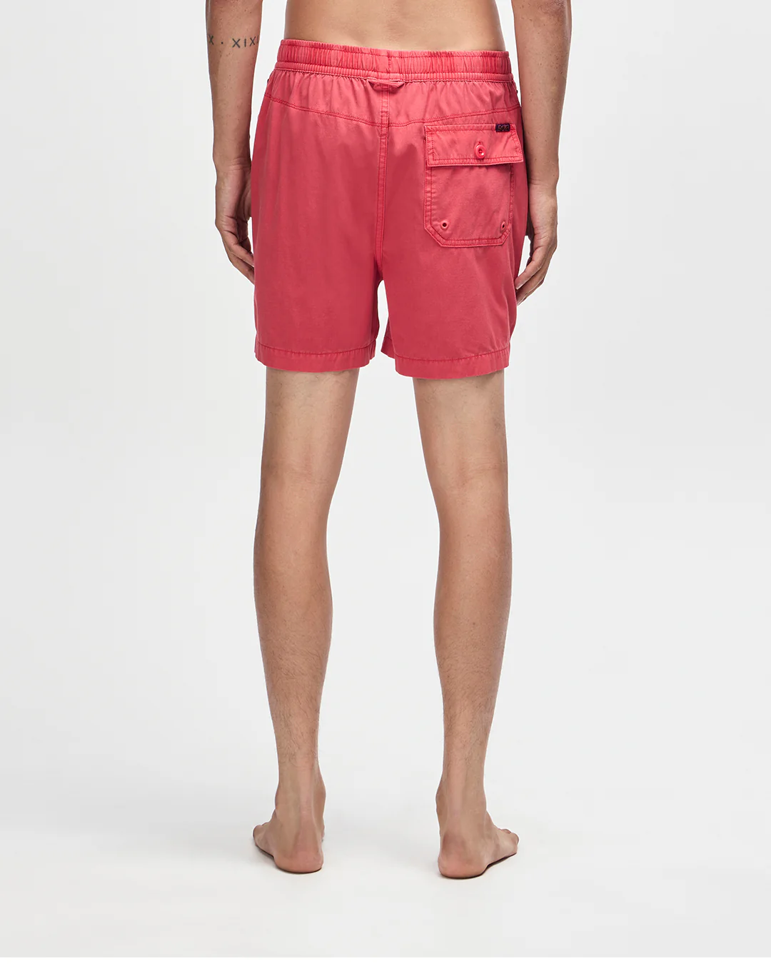 Sandbar Garment Dyed Short - Melon Red - Image 2