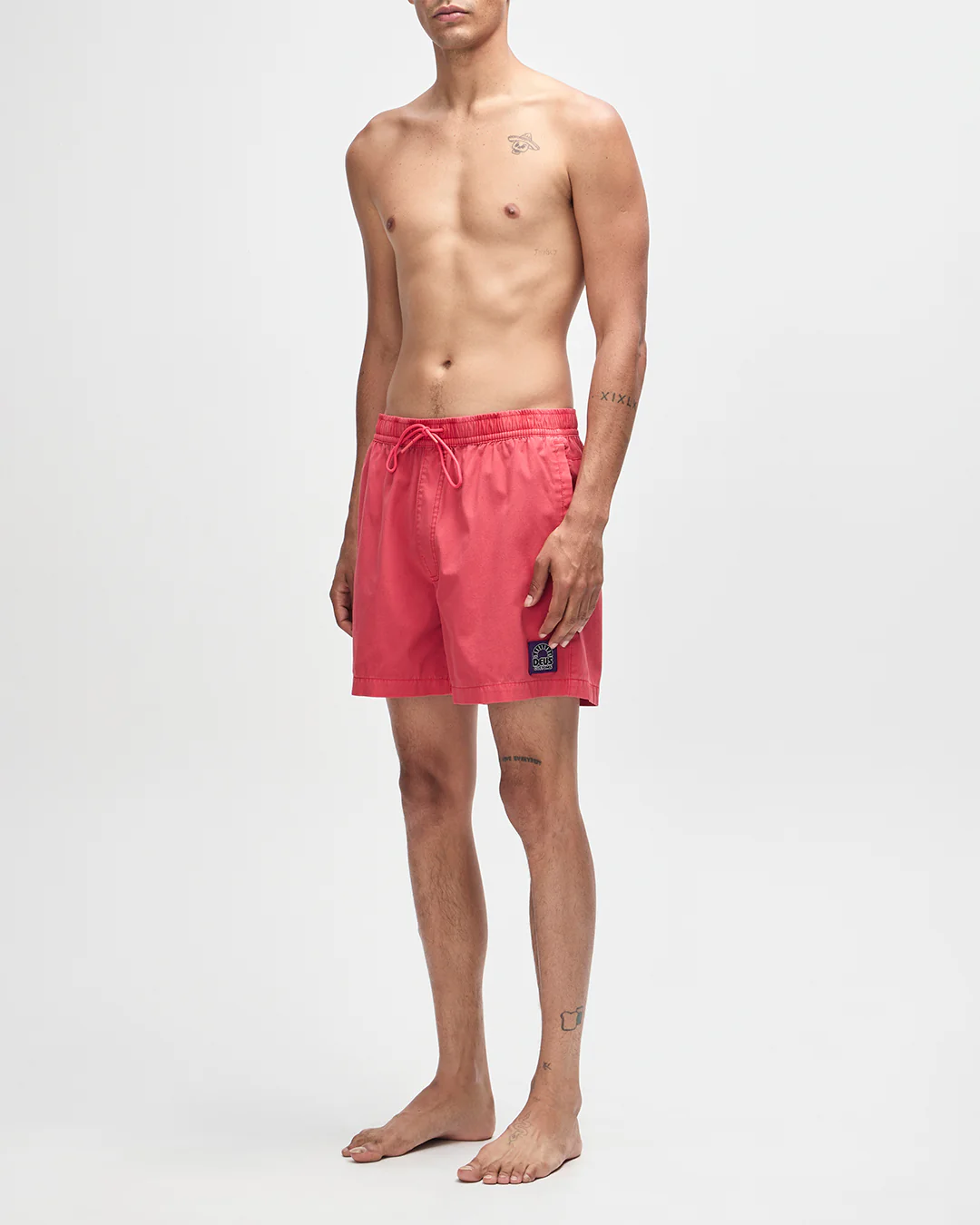 Sandbar Garment Dyed Short - Melon Red - Image 9