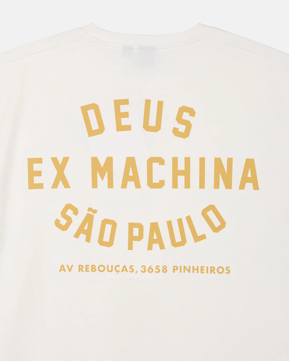 Sao Paulo College Address Tee - White - Image 5
