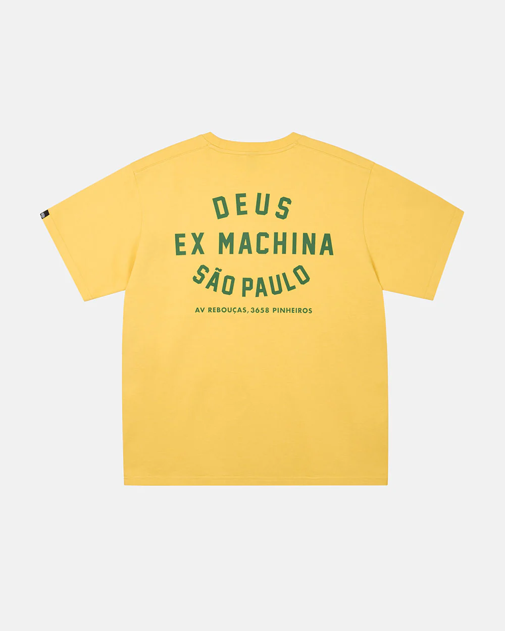 Sao Paulo College Address Tee - Yellow