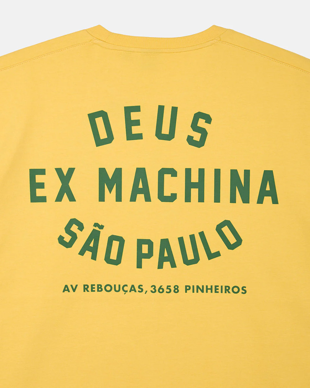 Sao Paulo College Address Tee - Yellow - Image 5