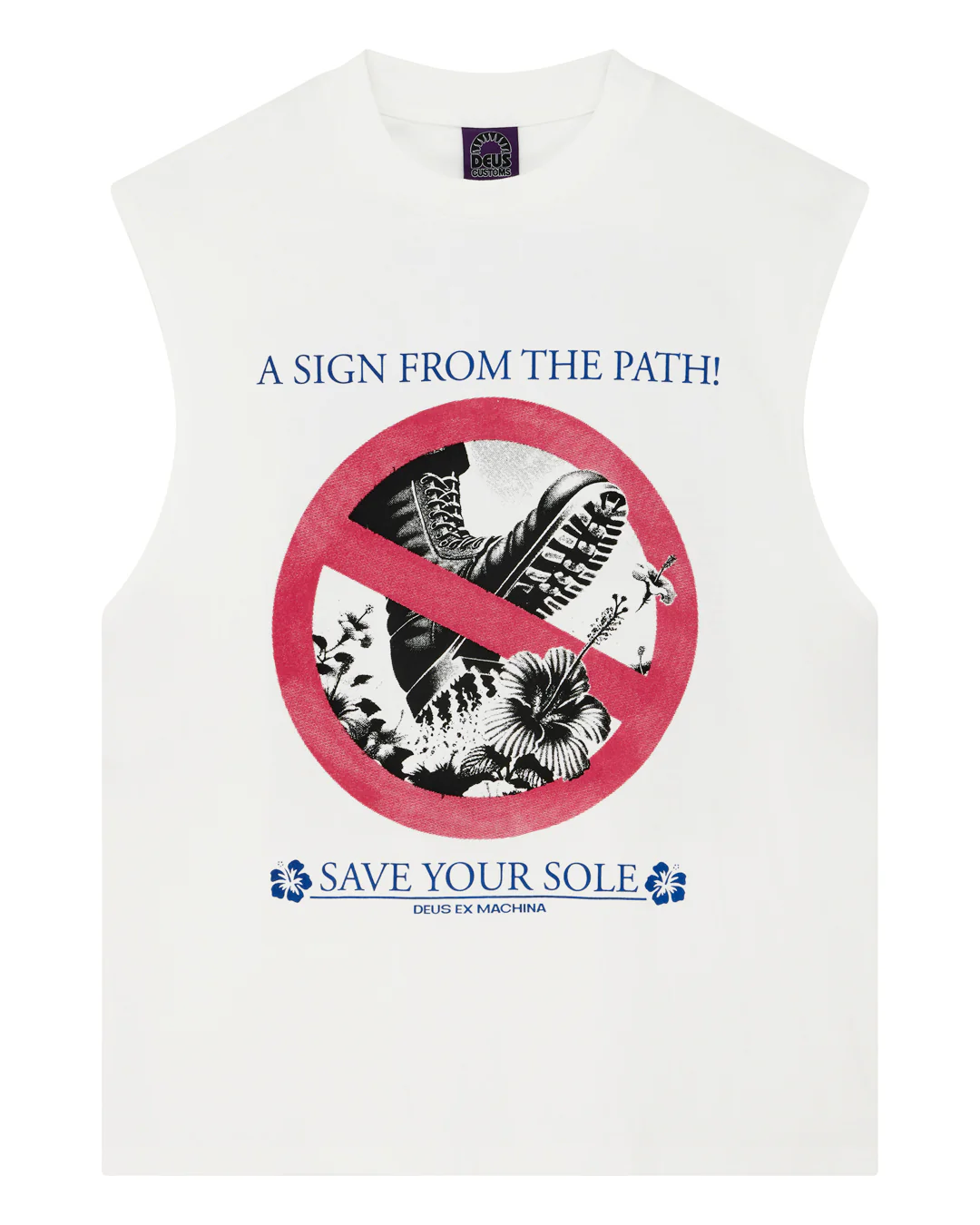 Save Your Sole Muscle - Vintage White - Image 3