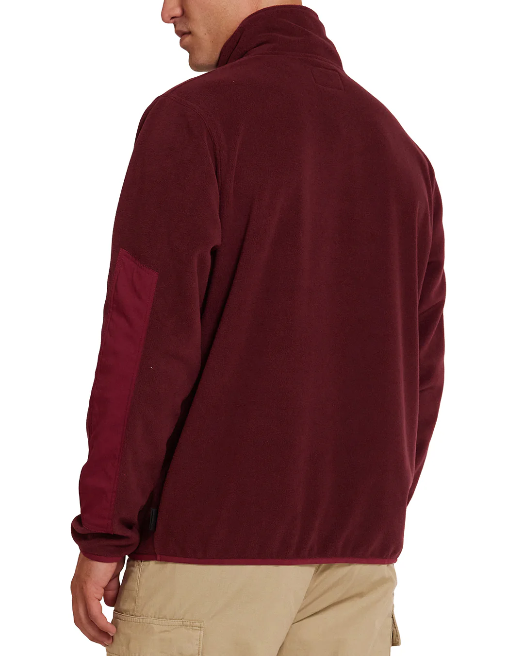 Section Zip Neck Fleece - Rhodo - Image 2