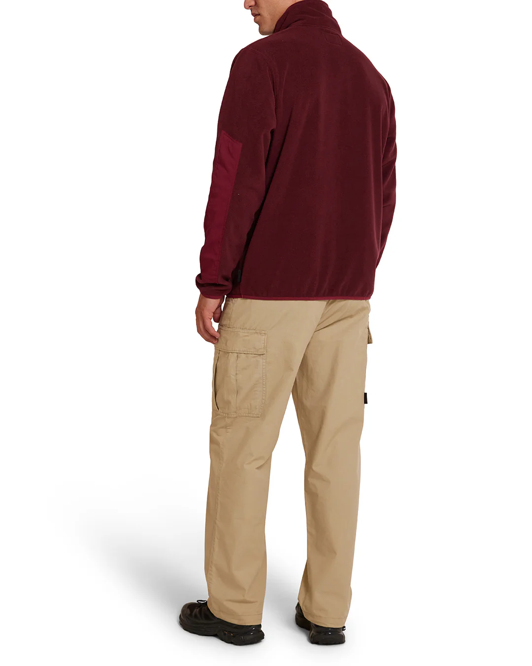 Section Zip Neck Fleece - Rhodo - Image 4