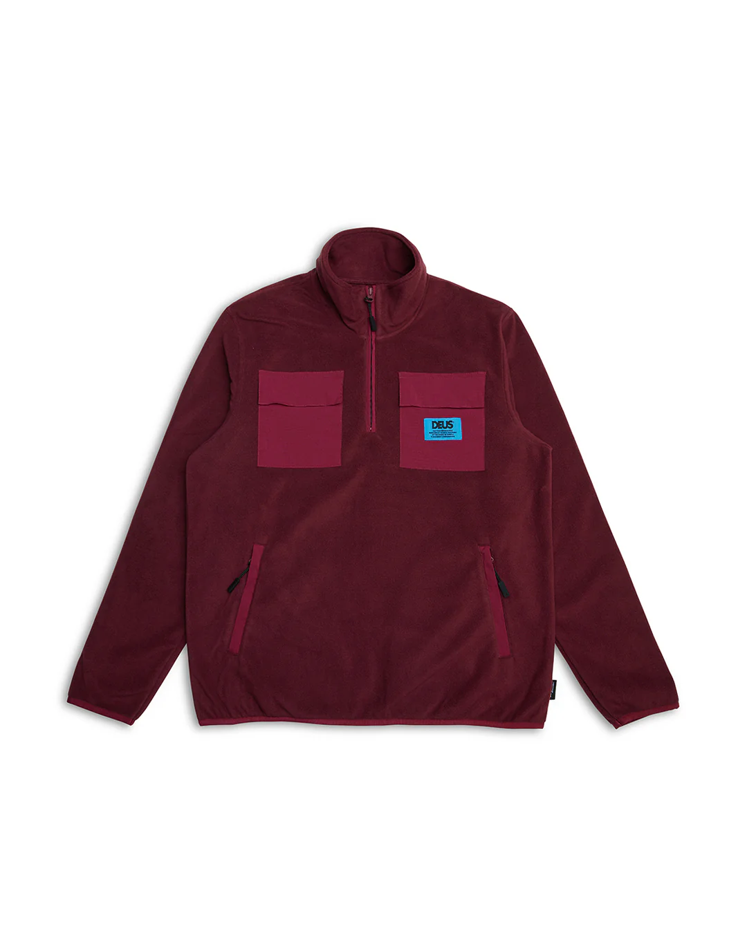 Section Zip Neck Fleece - Rhodo - Image 6