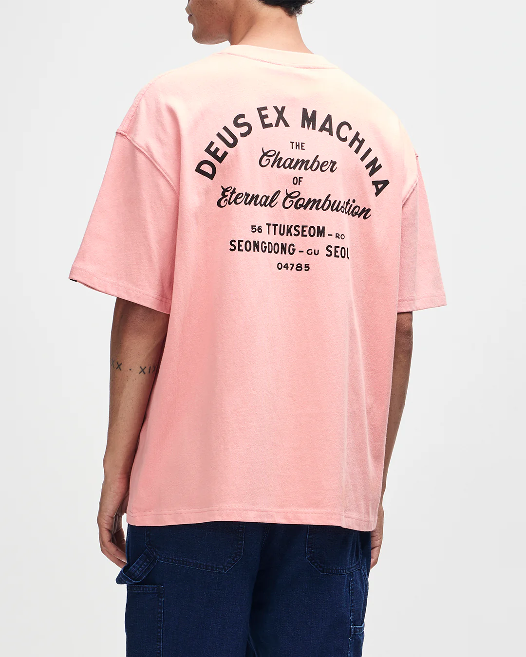 Seoul Sign Tee - Lobster Bisque Pink - Image 2
