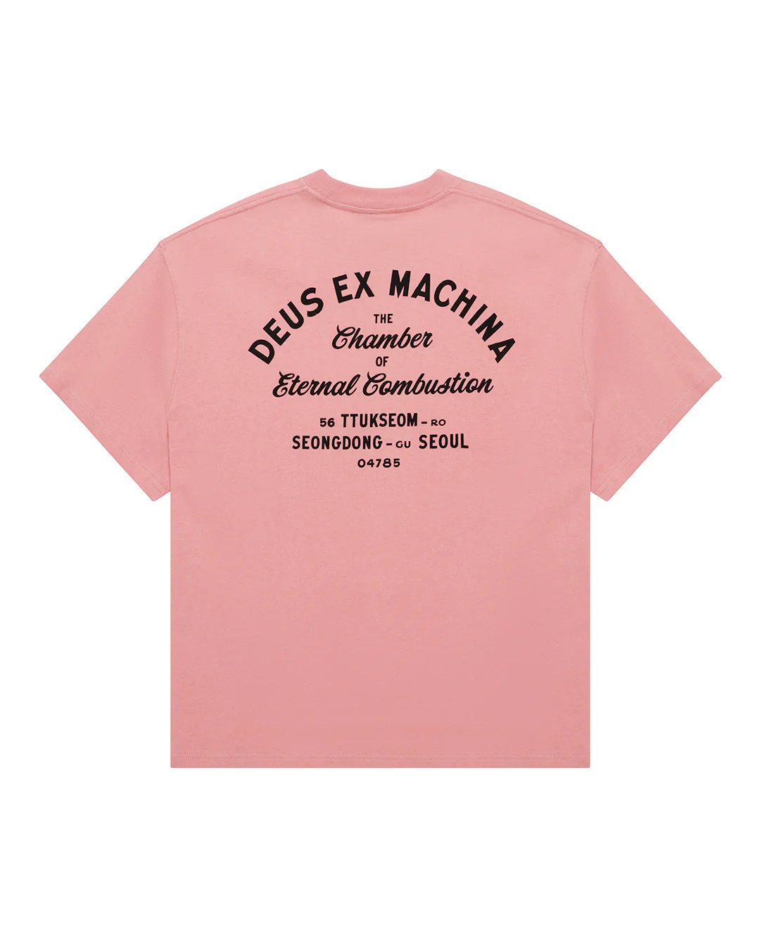 Seoul Sign Tee - Lobster Bisque Pink - Image 4