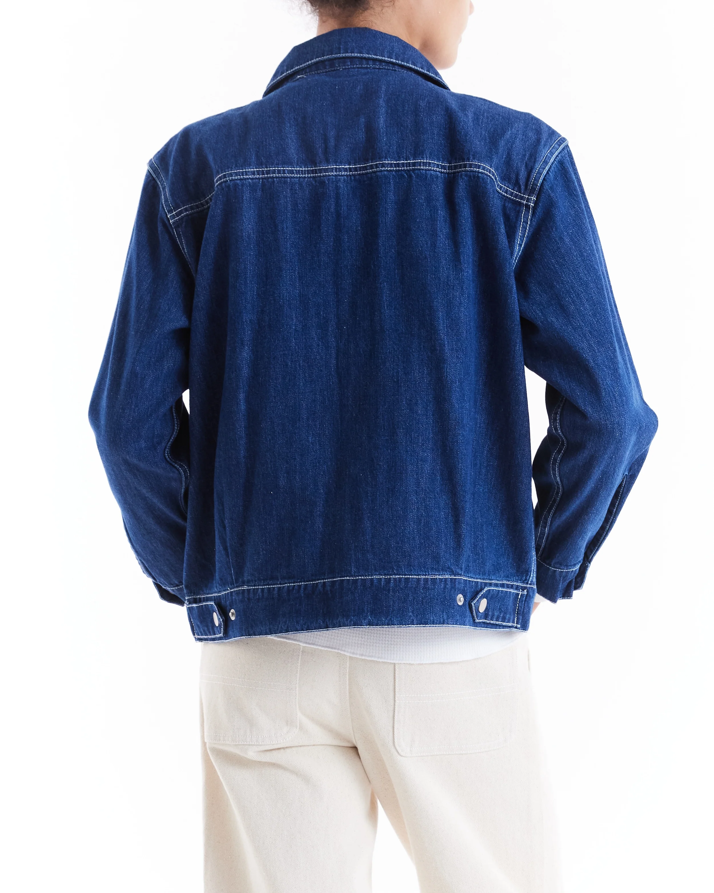 September Denim Jacket - Dark Indigo - Image 2