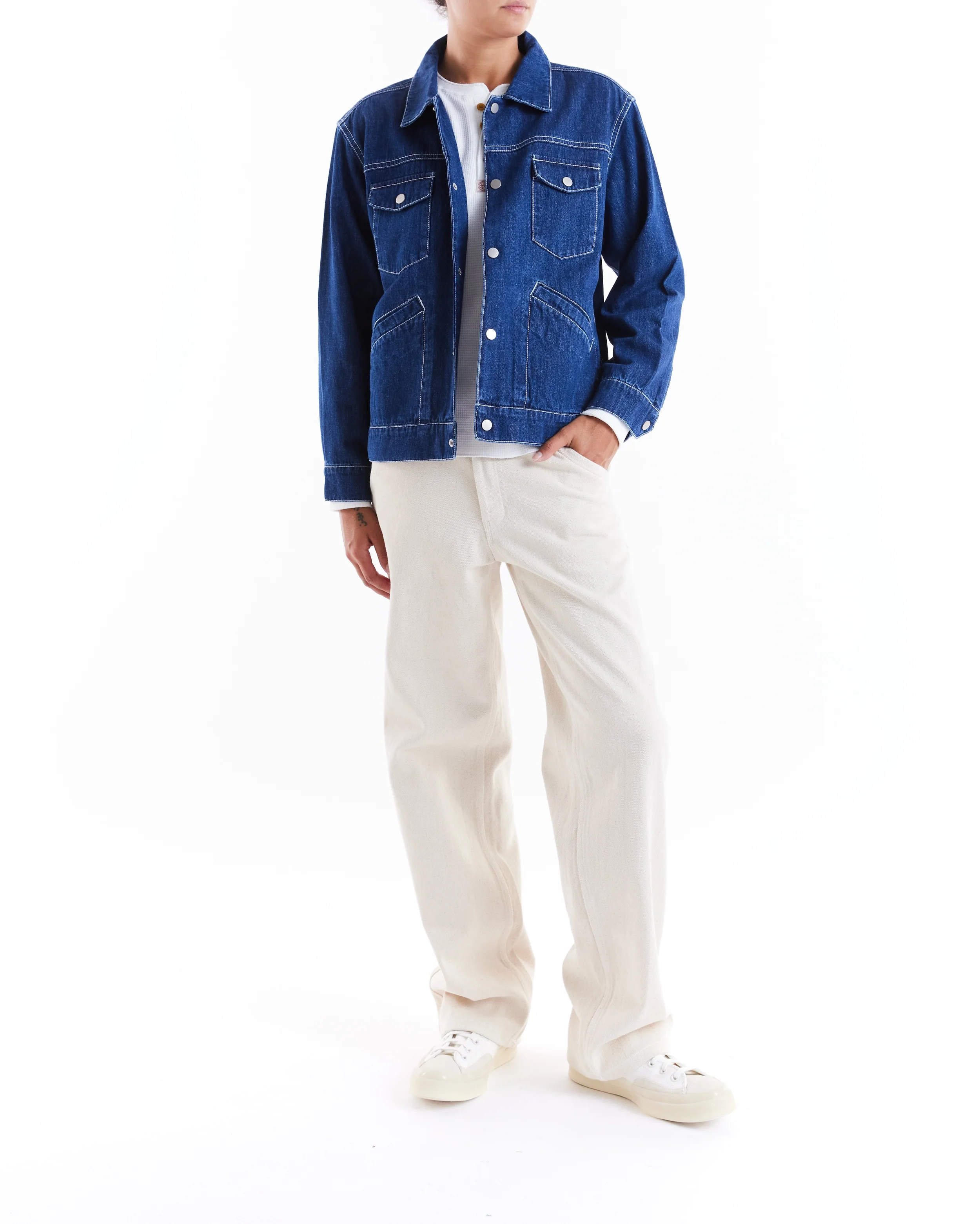 September Denim Jacket - Dark Indigo - Image 3