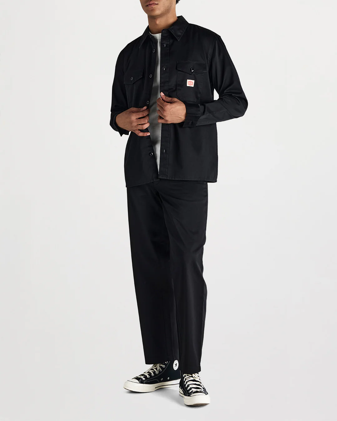 Service Ls Shirt - Black - Image 6