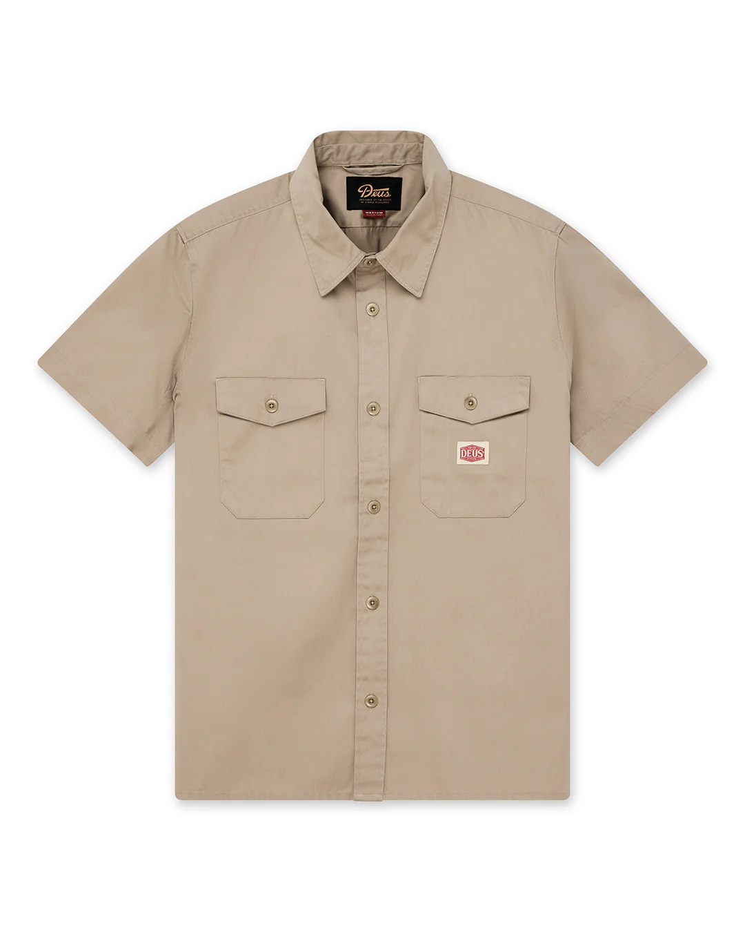 Service Ss Shirt - Khaki - Image 3