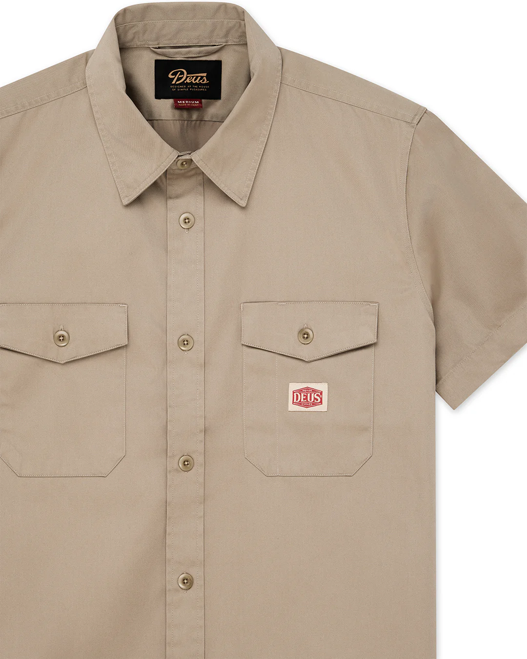 Service Ss Shirt - Khaki - Image 7
