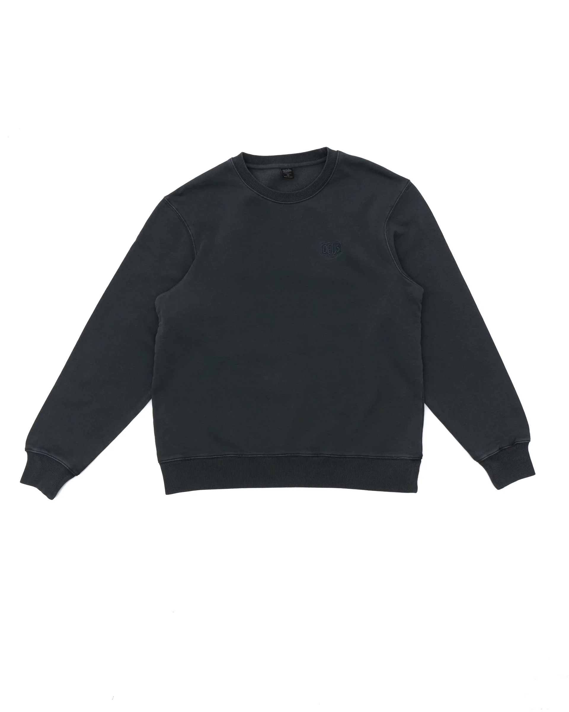 Shield Garment Dyed Crew - Anthracite - Image 5