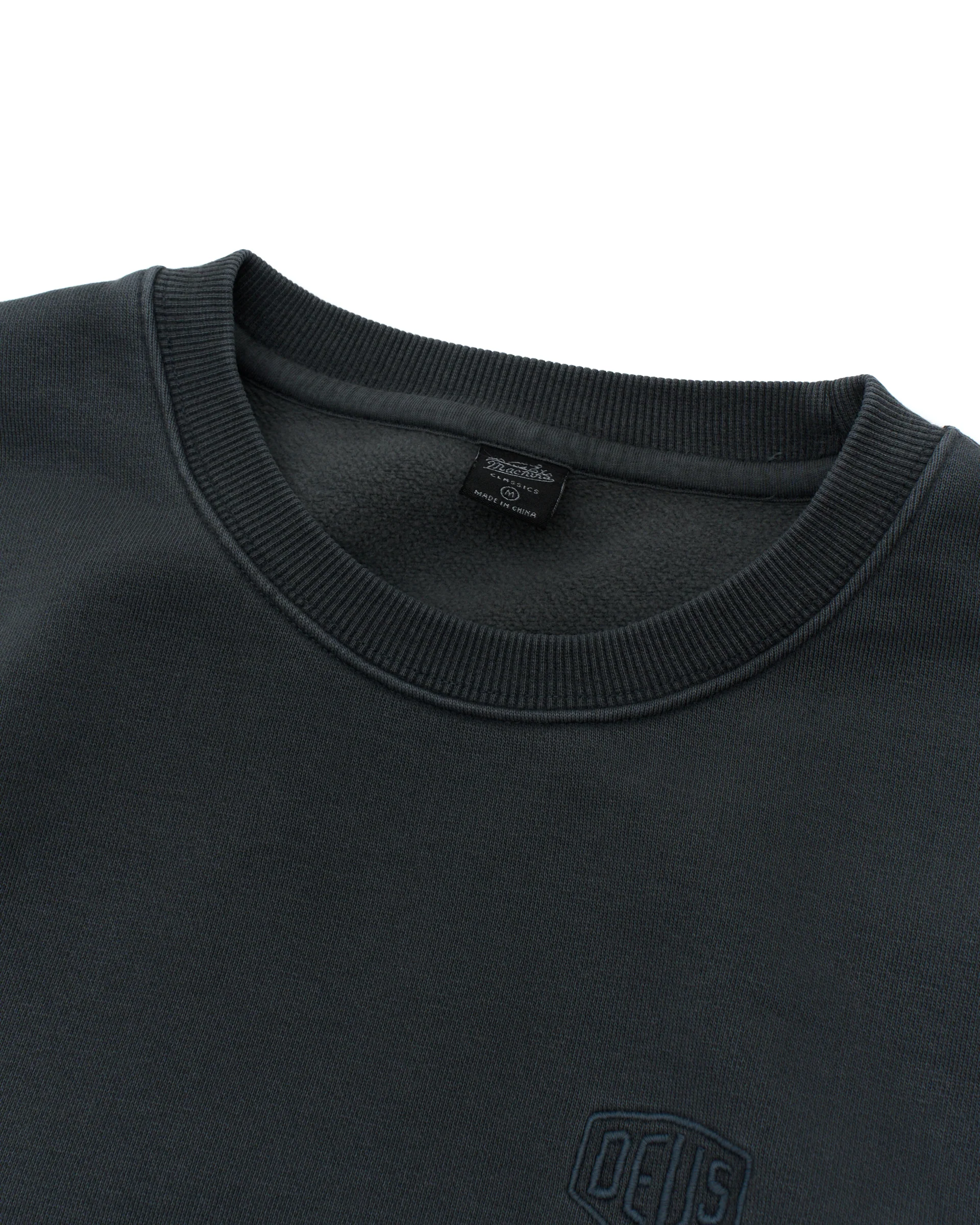 Shield Garment Dyed Crew - Anthracite - Image 7