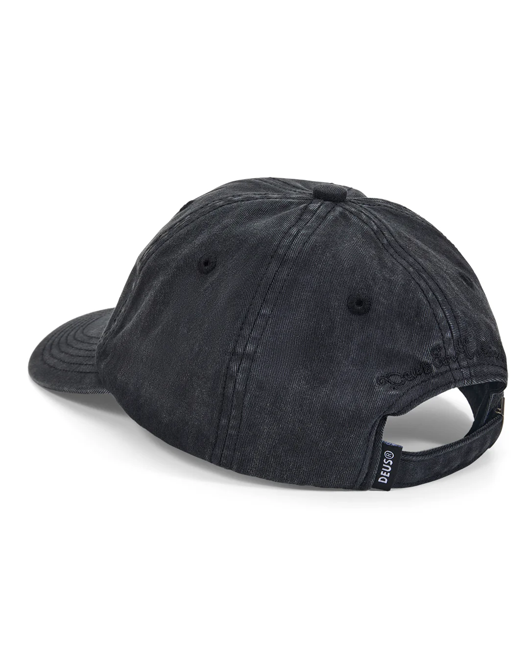 Shield Garment Dyed Dad Cap - Black - Image 2