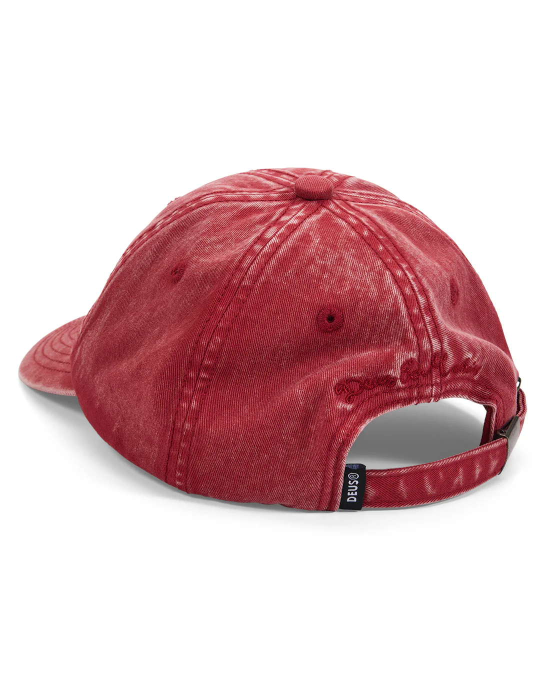 Shield Garment Dyed Dad Cap - Lava Falls Red - Image 2