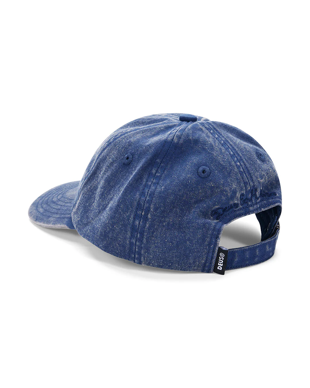 Shield Garment Dyed Dad Cap - Mechanic Blue - Image 2