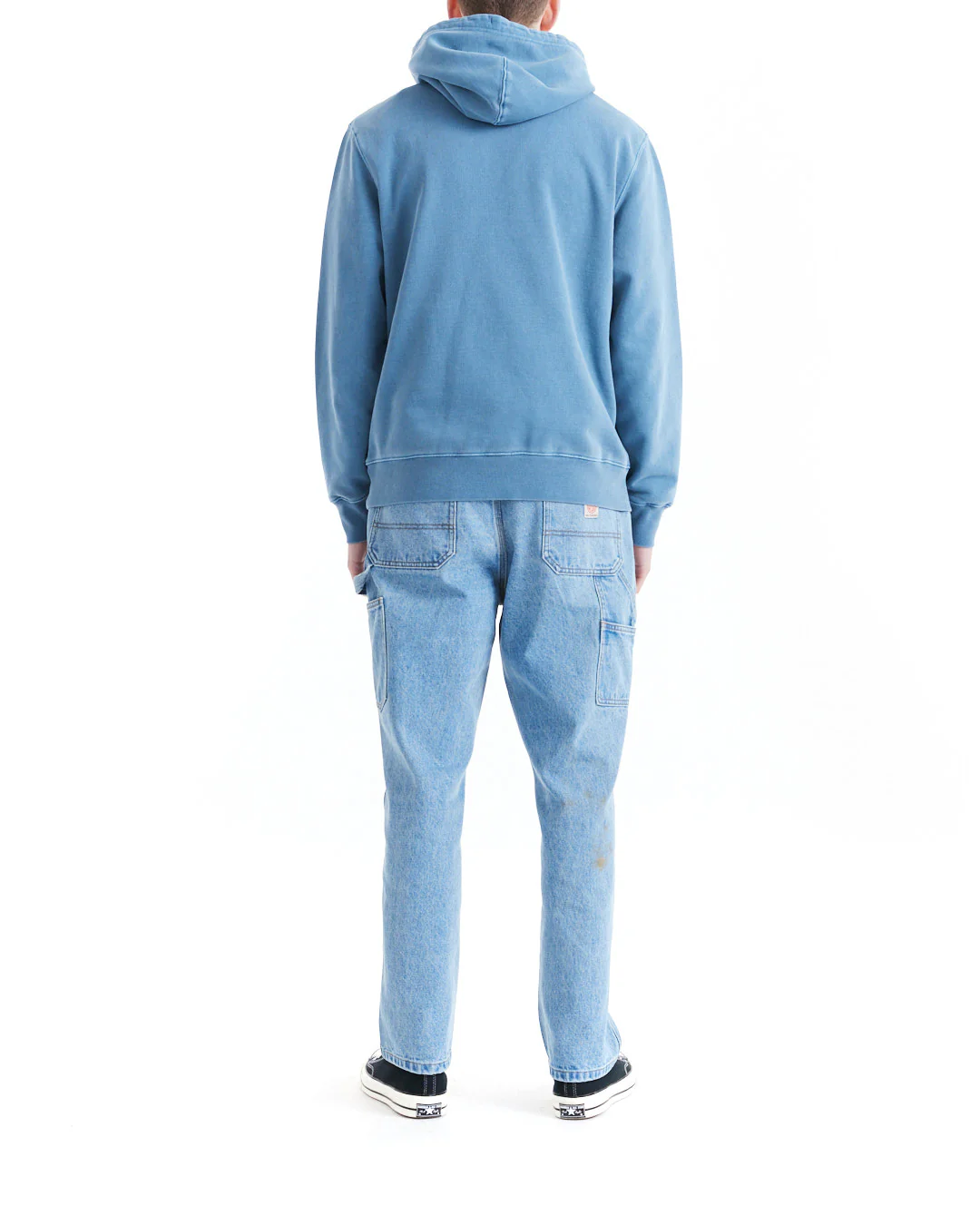 Shield Garment Dyed Hoodie - Legion Blue - Image 4