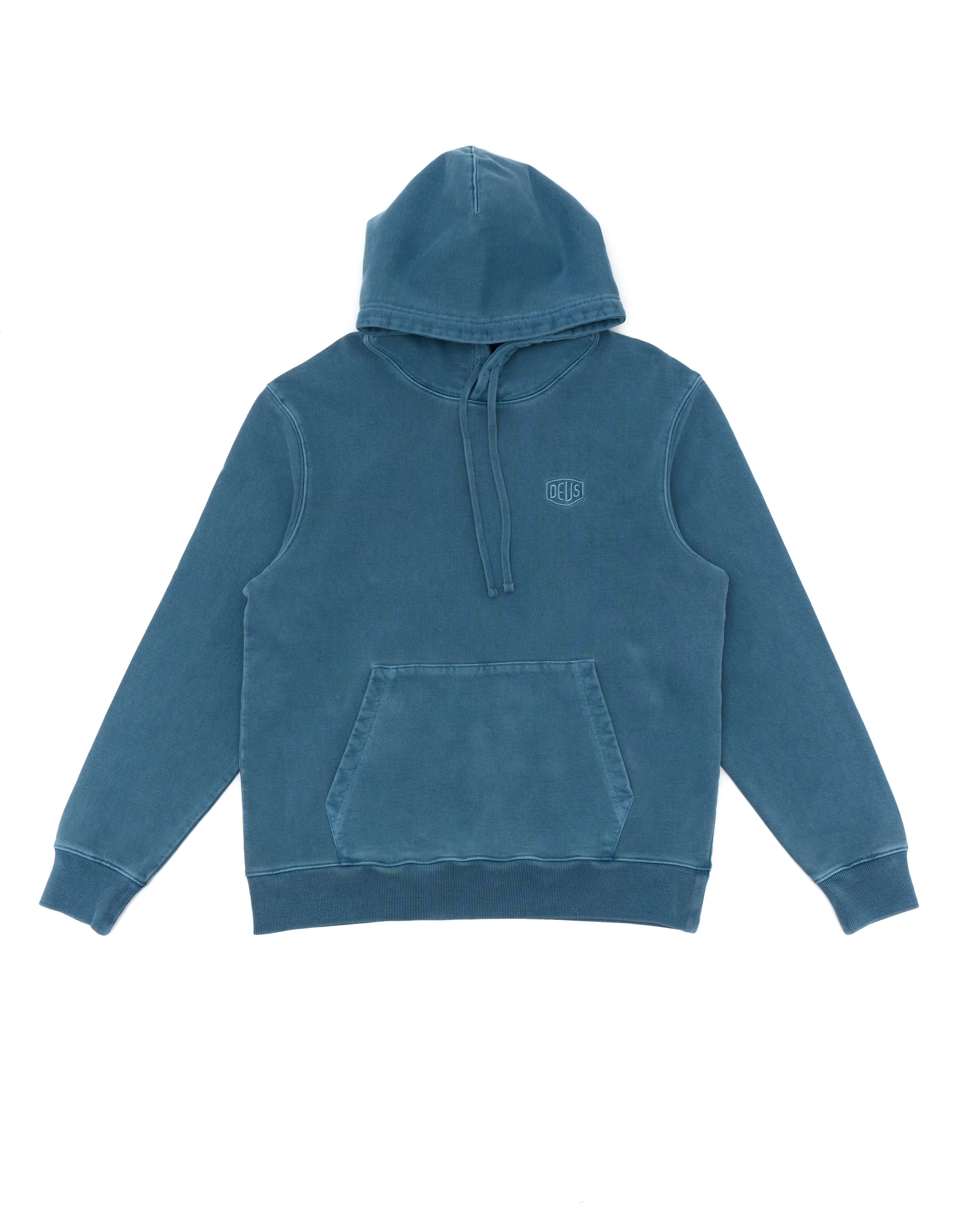 Shield Garment Dyed Hoodie - Legion Blue - Image 5