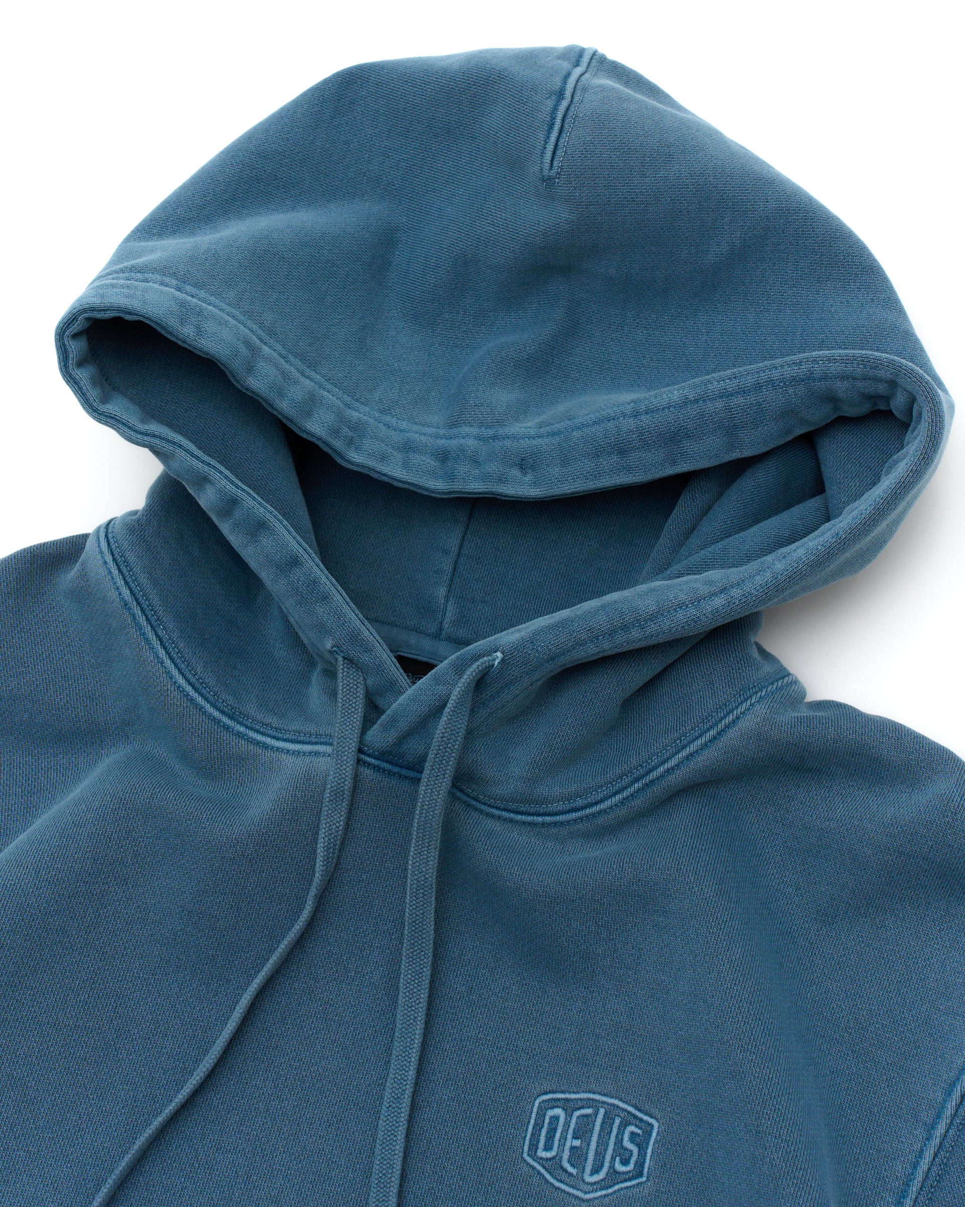 Shield Garment Dyed Hoodie - Legion Blue - Image 7
