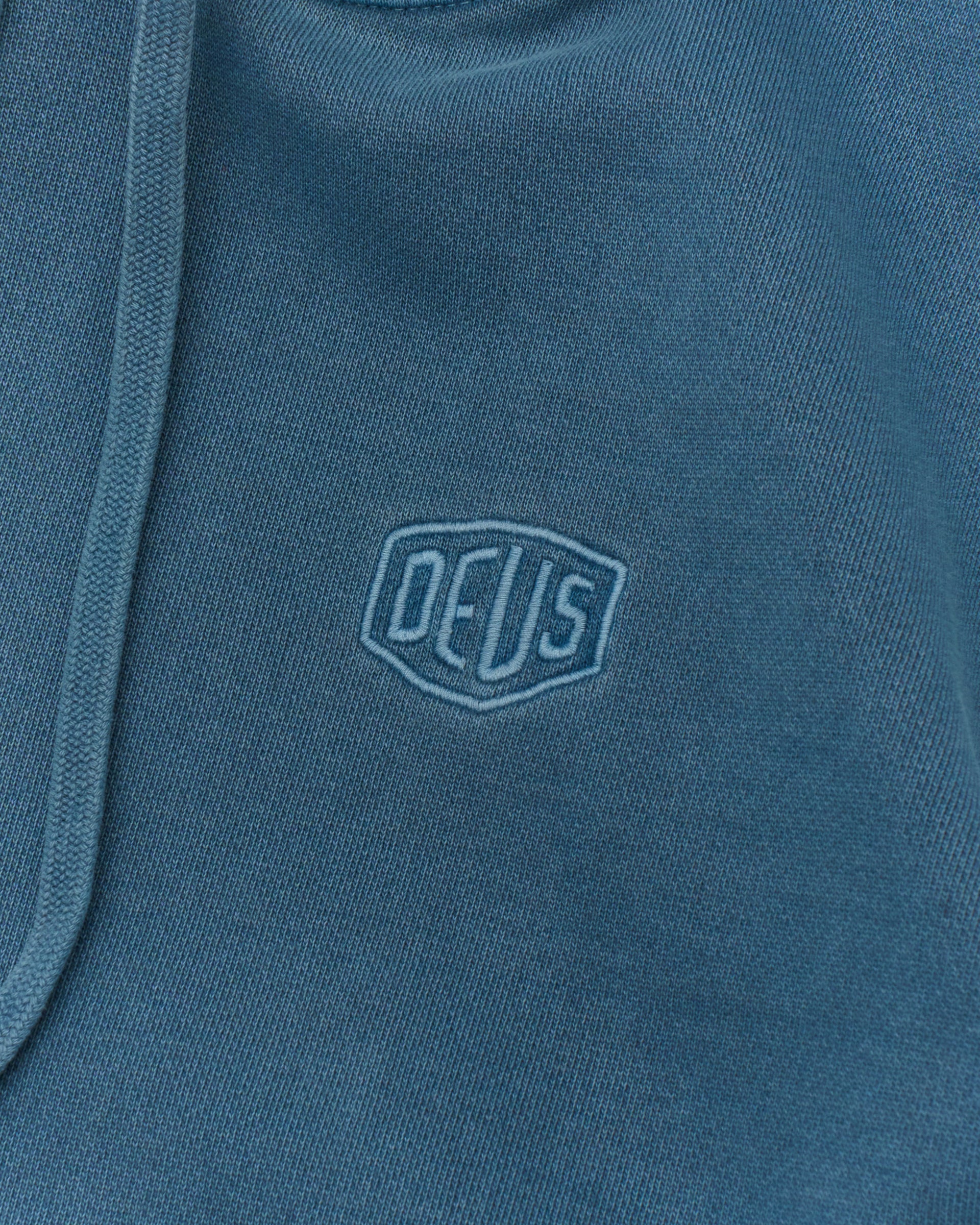 Shield Garment Dyed Hoodie - Legion Blue - Image 8