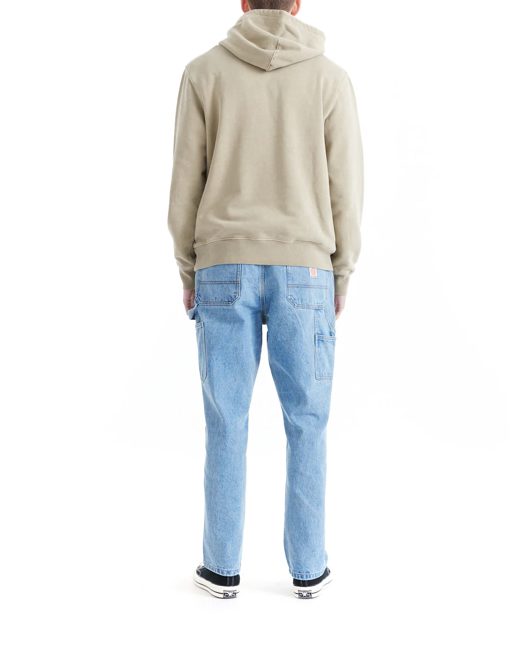 Shield Garment Dyed Hoodie - Safari - Image 4